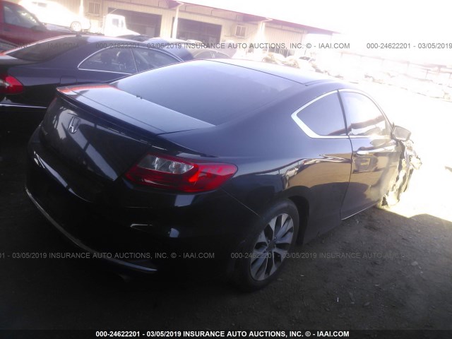 1HGCT1B33EA002555 - 2014 HONDA Accord LX-S BLACK photo 4