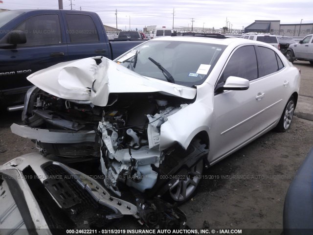 1G11C5SL5EF290068 - 2014 CHEVROLET MALIBU 1LT 白色 照片 2