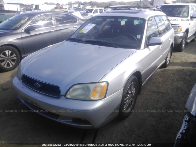 4S3BH635836303251 - 2003 SUBARU LEGACY L/L SPECIAL SILVER photo 2