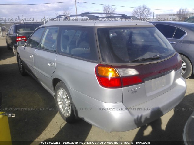 4S3BH635836303251 - 2003 SUBARU LEGACY L/L SPECIAL SILVER photo 3