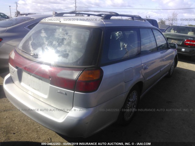 4S3BH635836303251 - 2003 SUBARU LEGACY L/L SPECIAL SILVER photo 4