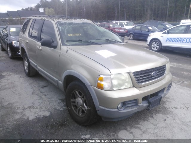 1FMZU63K42ZD00033 - 2002 FORD EXPLORER XLT Champagne photo 1