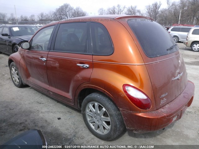 3A4FY58B87T575623 - 2007 CHRYSLER PT CRUISER TOURING ORANGE photo 3