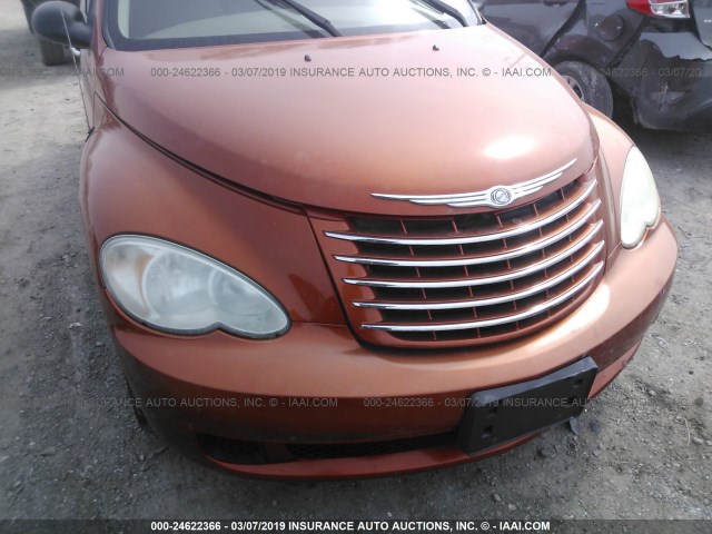 3A4FY58B87T575623 - 2007 CHRYSLER PT CRUISER TOURING ORANGE photo 6