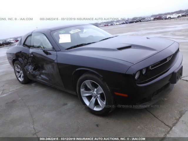 2C3CDZAG8JH294508 - 2018 DODGE CHALLENGER SXT BLACK photo 1