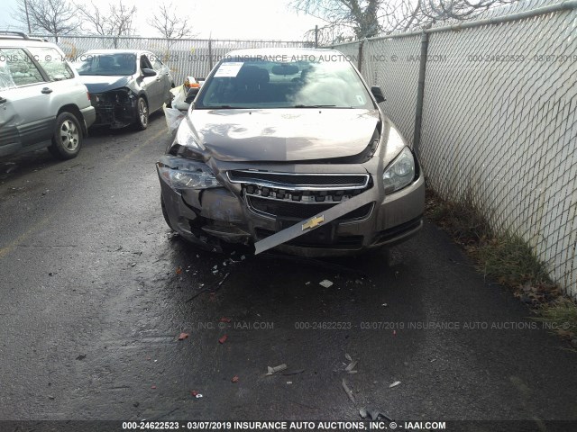 1G1ZB5E18BF325603 - 2011 CHEVROLET MALIBU LS GOLD photo 6