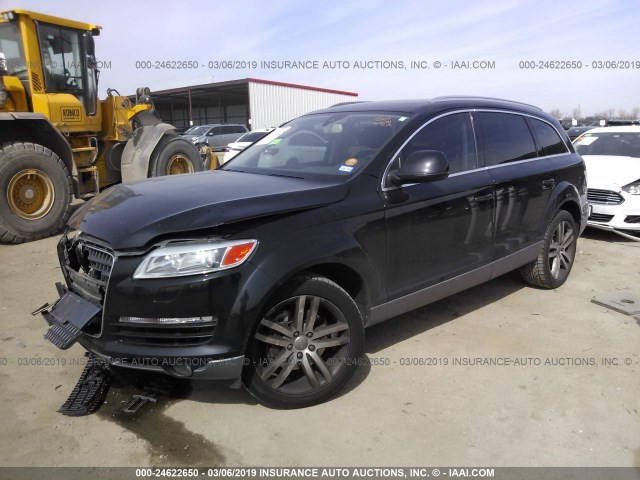 WA1BV74L78D028240 - 2008 AUDI Q7 4.2 QUATTRO PREMIUM BLACK photo 2