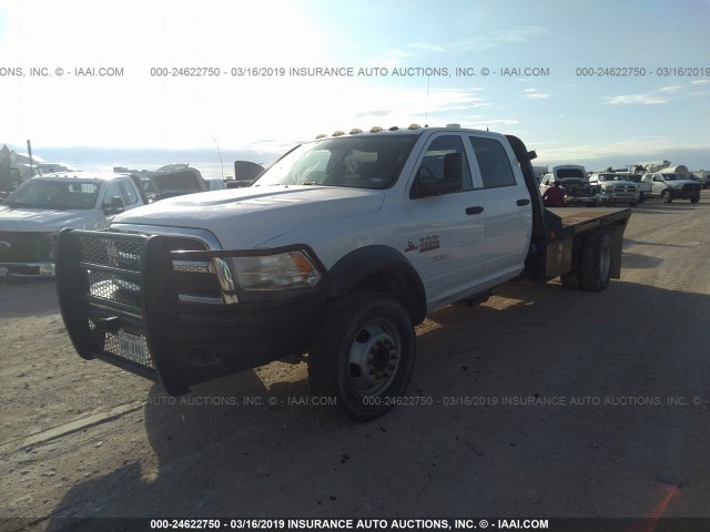 3C7WRLFL3EG152993 - 2014 RAM 4500 WHITE photo 2