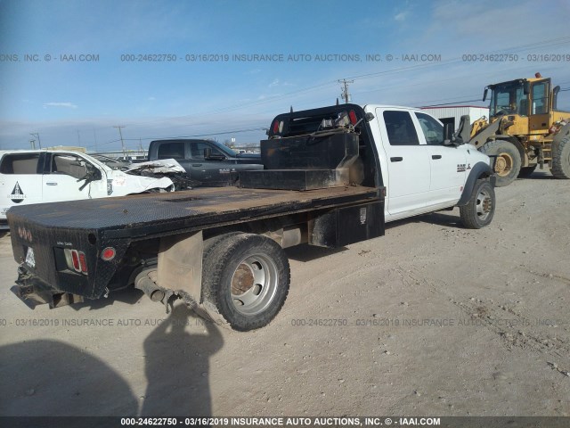 3C7WRLFL3EG152993 - 2014 RAM 4500 WHITE photo 4