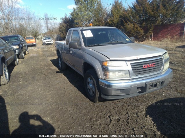 1GTDT196758104208 - 2005 GMC CANYON Champagne photo 1