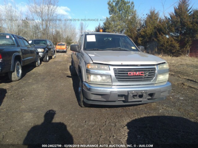 1GTDT196758104208 - 2005 GMC CANYON Champagne photo 6