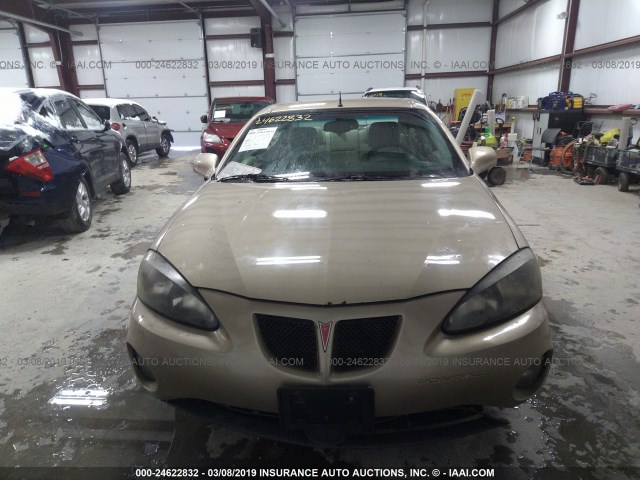 2G2WP522451172551 - 2005 PONTIAC GRAND PRIX GOLD photo 6
