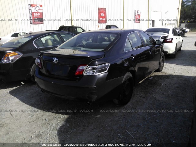 4T1BK46K87U025648 - 2007 TOYOTA CAMRY NEW GENERAT LE/XLE/SE BLACK photo 4