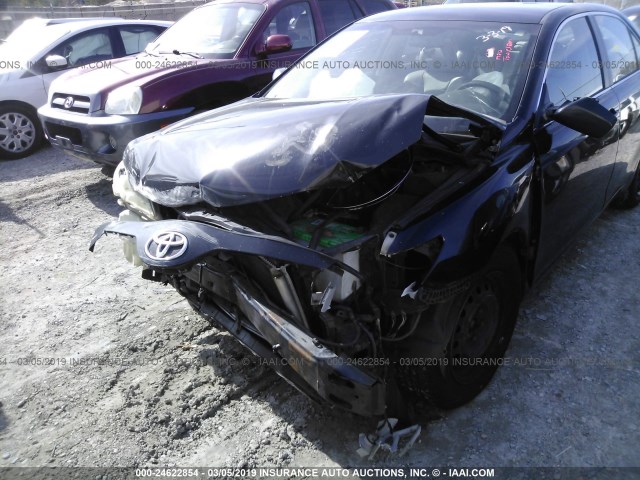 4T1BK46K87U025648 - 2007 TOYOTA CAMRY NEW GENERAT LE/XLE/SE BLACK photo 6