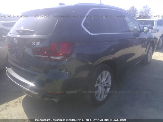 5UXKR6C55E0C02866 - 2014 BMW X5 XDRIVE50I BLACK photo 4