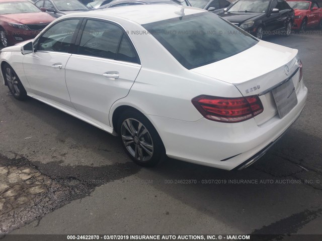 WDDHF0EB9EA914072 - 2014 MERCEDES-BENZ E 250 BLUETEC WHITE photo 3