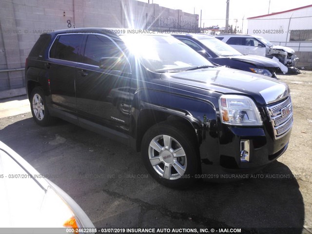 2GKALMEK4D6123704 - 2013 GMC TERRAIN SLE BLACK photo 1