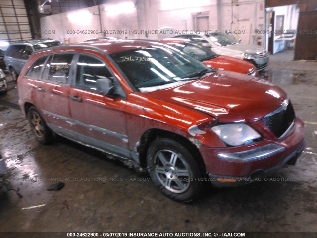 2A8GF48X07R297267 - 2007 CHRYSLER PACIFICA RED photo 1