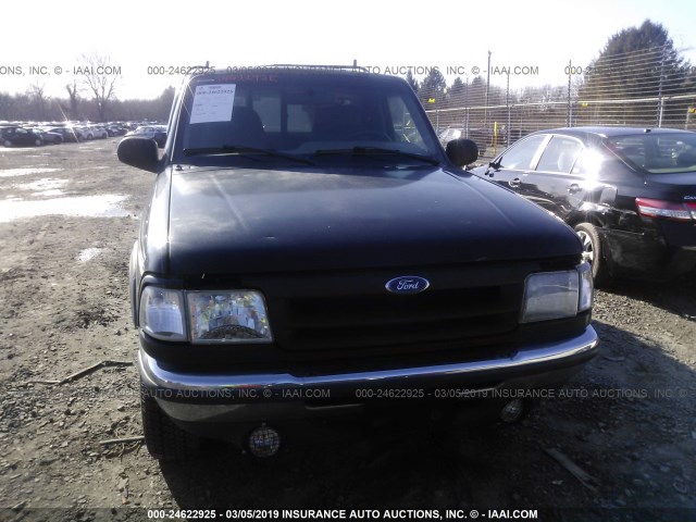 1FTCR11X9RTA86926 - 1994 FORD RANGER BLACK photo 6