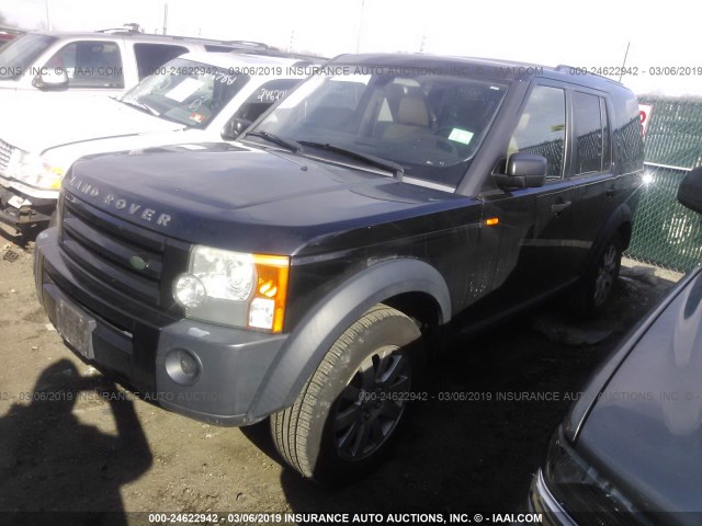 SALAE25466A394144 - 2006 LAND ROVER LR3 SE BLACK photo 2