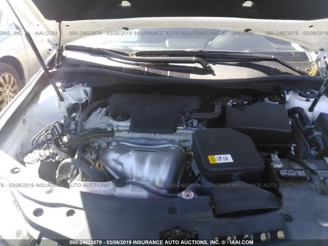 4T1BF1FK8HU369209 - 2017 TOYOTA CAMRY LE/XLE/SE/XSE თეთრი ფოტო 10