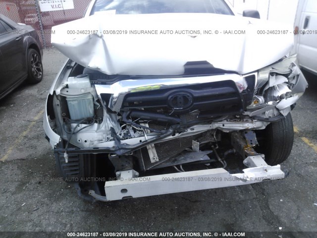 5TETX22N96Z285223 - 2006 TOYOTA TACOMA ACCESS CAB ვერცხლისფერი ფოტო 6