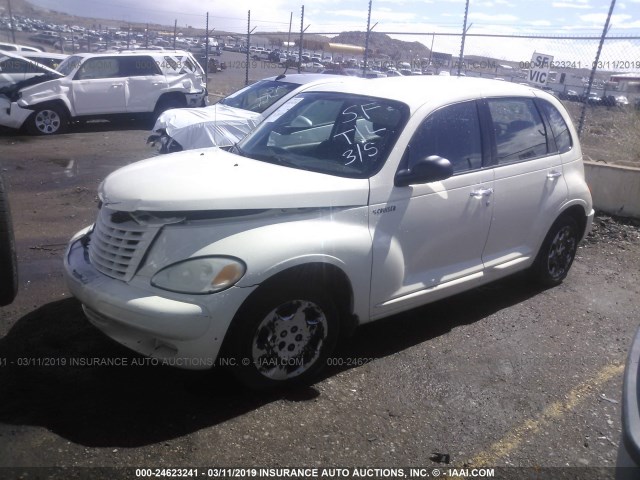 3C4FY58B85T630722 - 2005 CHRYSLER PT CRUISER TOURING WHITE photo 2