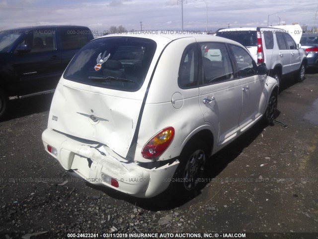 3C4FY58B85T630722 - 2005 CHRYSLER PT CRUISER TOURING WHITE photo 4