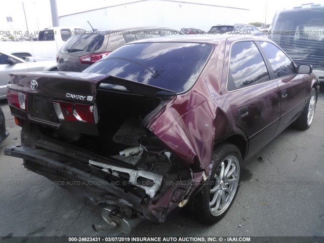 4T1BG22K71U785928 - 2001 TOYOTA CAMRY CE/LE/XLE MAROON photo 4