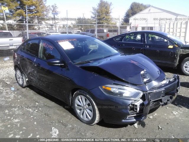 1C3CDFBB1ED677789 - 2014 DODGE DART SXT BLACK photo 1