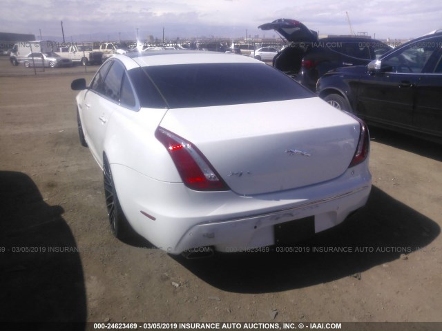 SAJWA2GB7BLV12917 - 2011 JAGUAR XJL WHITE photo 6
