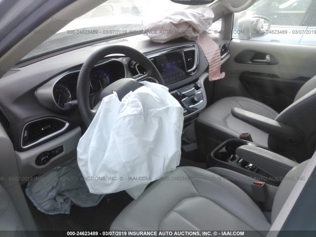 2C4RC1BG0HR816044 - 2017 CHRYSLER PACIFICA TOURING L ვერცხლისფერი ფოტო 5