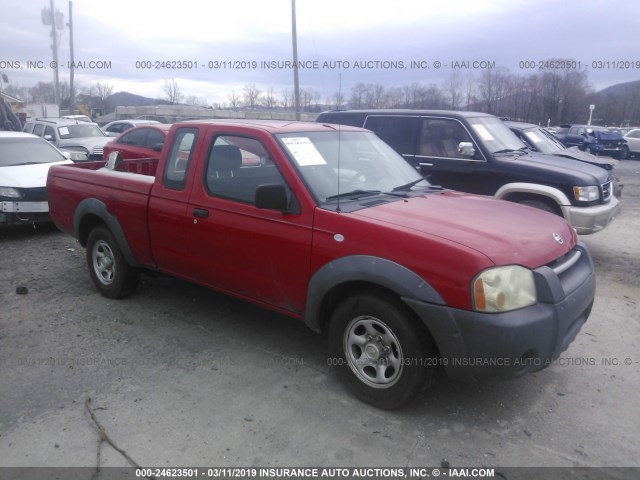 1N6DD26T14C421911 - 2004 NISSAN FRONTIER KING CAB XE RED photo 1