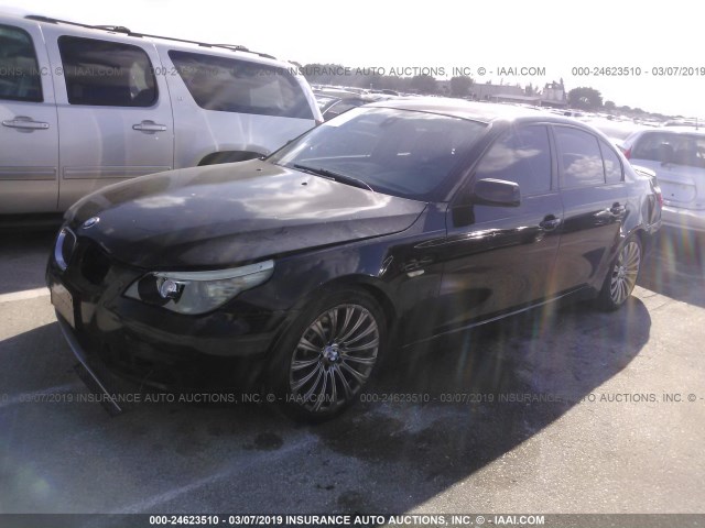 WBANW13588CZ83583 - 2008 BMW 535 I BLACK photo 2