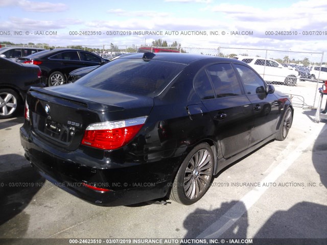 WBANW13588CZ83583 - 2008 BMW 535 I BLACK photo 4