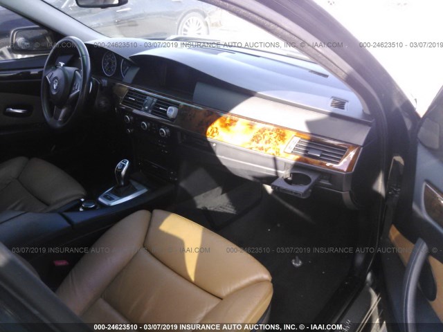 WBANW13588CZ83583 - 2008 BMW 535 I BLACK photo 5