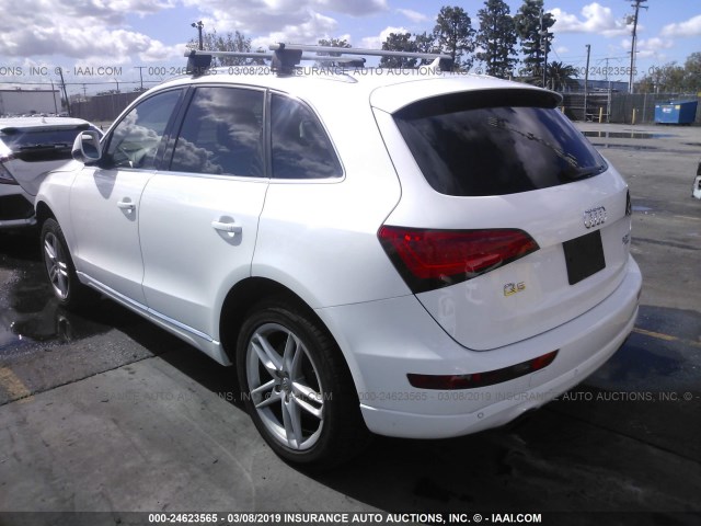 WA1LFAFP0EA012490 - 2014 AUDI Q5 PREMIUM PLUS WHITE photo 3