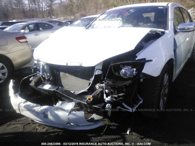 1C3CCBCG2DN638966 - 2013 CHRYSLER 200 LIMITED WHITE photo 6