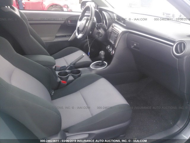 JTKJF5C72E3082515 - 2014 TOYOTA SCION TC GRAY photo 5