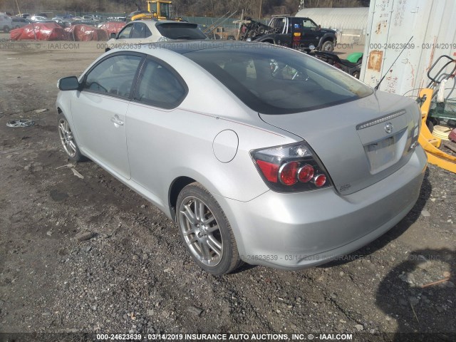 JTKDE167990278933 - 2009 TOYOTA SCION TC ვერცხლისფერი ფოტო 3