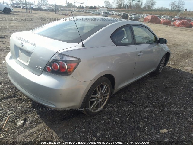 JTKDE167990278933 - 2009 TOYOTA SCION TC ვერცხლისფერი ფოტო 4