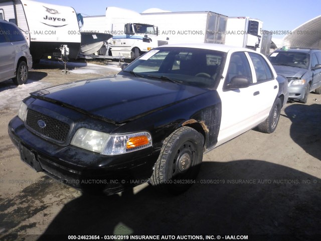 2FAHP71V78X179917 - 2008 FORD CROWN VICTORIA POLICE INTERCEPTOR BLACK photo 2