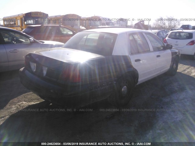 2FAHP71V78X179917 - 2008 FORD CROWN VICTORIA POLICE INTERCEPTOR BLACK photo 4