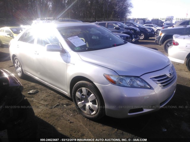 4T1BB46KX9U103625 - 2009 TOYOTA CAMRY HYBRID SILVER photo 1