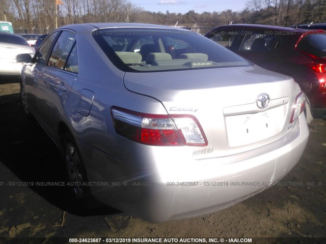 4T1BB46KX9U103625 - 2009 TOYOTA CAMRY HYBRID SILVER photo 3