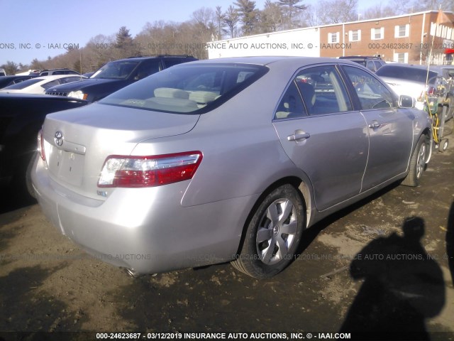 4T1BB46KX9U103625 - 2009 TOYOTA CAMRY HYBRID SILVER photo 4