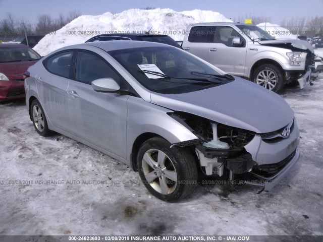 5NPDH4AE0CH116365 - 2012 HYUNDAI ELANTRA GLS/LIMITED TAN photo 1