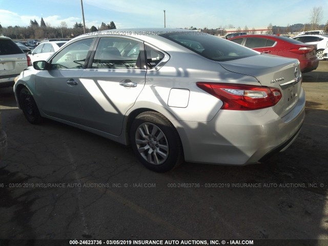 1N4AL3AP3GN370208 - 2016 NISSAN ALTIMA 2.5/S/SV/SL/SR SILVER photo 3