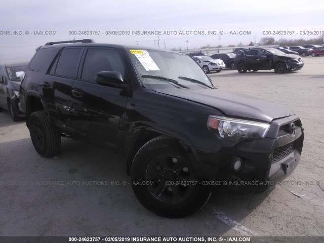 JTEZU5JR3E5066554 - 2014 TOYOTA 4RUNNER SR5/LIMITED BLACK photo 1