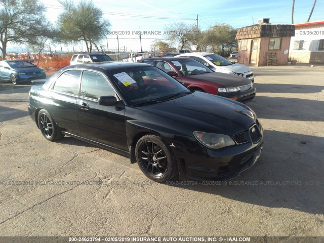 JF1GD61667G524723 - 2007 SUBARU IMPREZA 2.5I BLACK photo 1